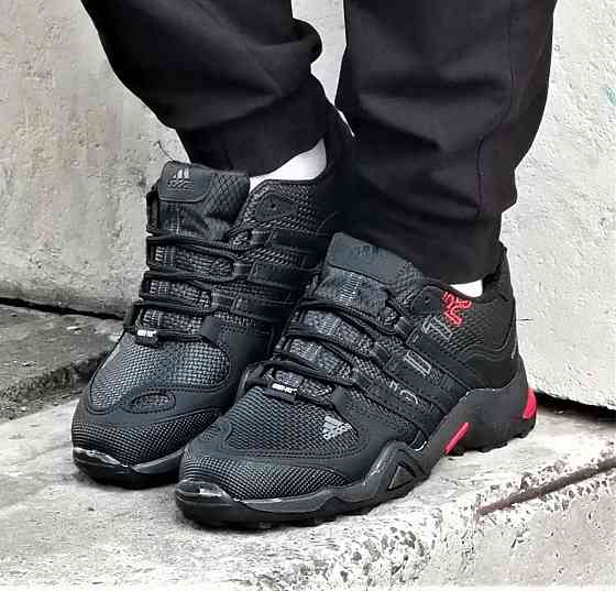 Термо Кроссовки Adidas Terrex Мужские Черные Адидас Терекс Еврозима Gore-Tex (размеры: 40,41,42,43,44) Днепр