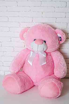 Плюшевий ведмедик М'яка іграшка Бойд 125 см Рожевий Тернопіль