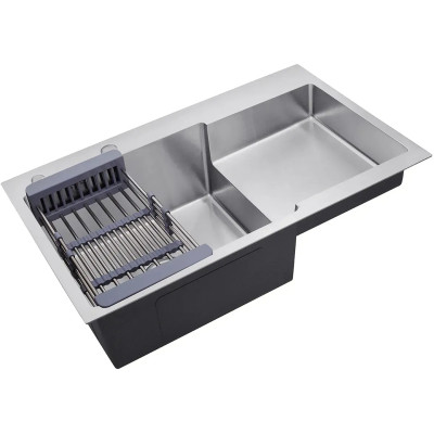 Мийка кухонна Kroner Geburstet-7848LHM (CV030021) Вінниця - фото 10