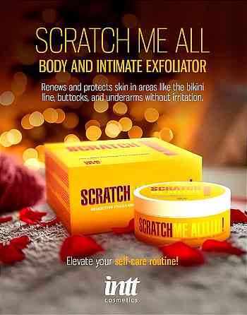 Скраб для тіла Intt SCRATCH ME ALLLL! гель з мікросферами, 100 мл Sex Aura Київ