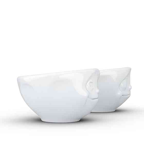 Набор фарфоровых пиал Мечтатель и Счастье Tassen (2 пиалы по 100 мл) Белый Киев