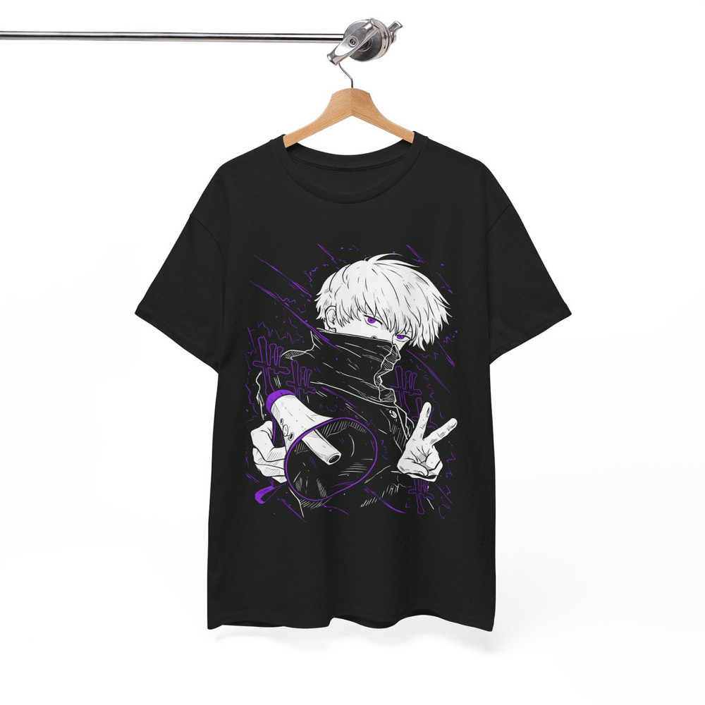 Футболка аниме Магическая битва оверсайз (S/M/L) Черний AnimeJ0053 Днепр - изображение 6