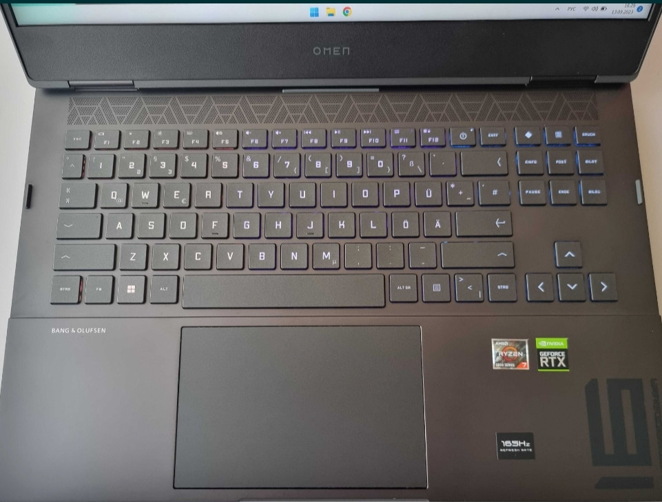 HP OMEN 16 R7 6800H/RTX 3070 TI/ RAM HP 16Gb/SSD 512Gb/QHD165Hz Киев - изображение 4