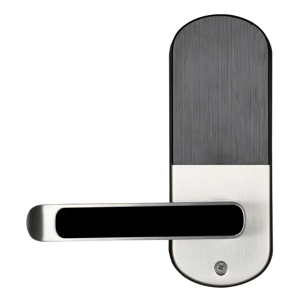 Замок біометричний автономний Trinix TRL-5107BTF Silver Right з Bluetooth, зчитувачем відбитків пальців і карт Mifare (65-00025) Київ - фото 5