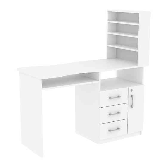 Стіл манікюрний СМ-1, Білий, 1230/550/1264 Львів