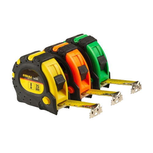 Рулетка магнітна автостоп + гальмо 8м*25мм SIGMA Житомир - фото 8