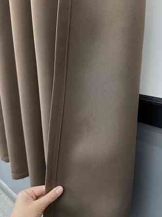 Комплект коротких штор VR-Textil Bagema Rvs № 2069ш Капучино 140х170 см 2 шт (35-0451) Київ