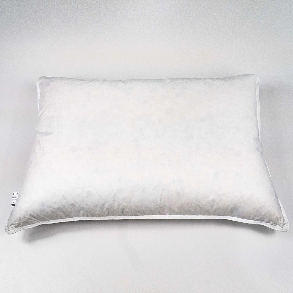 Подушка пухова преміум якості YouStar 50% пух 50% перо Батист - пружна 40x60 см (Білий) Суми - фото 3