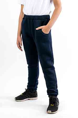 Дитячі теплі штани,темно-сині, зріст 110, топ Крохатушка одяг Київ