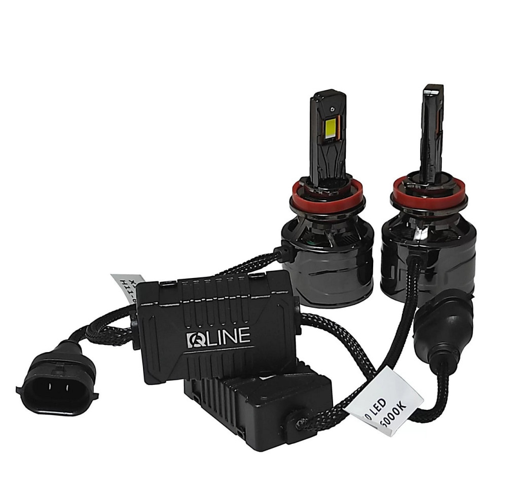 Комплект светодиодных ламп Qline WD High Power H11 (PGJ19-2) 180W 14000Lm 6000K 12V Харьков - изображение 6