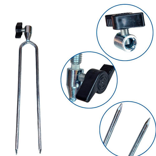 Підставка тримач для вудки комлевий, універсальний, алюмінієвий, рибальський аксесуар Київ - фото 2