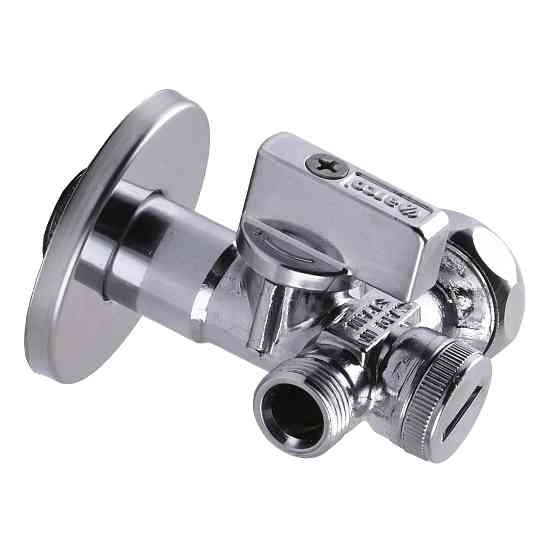 Кран кульовий кутовий подвійний ARCO 1/2″х 3/4″х3/8″ DUAL29 Тернопіль