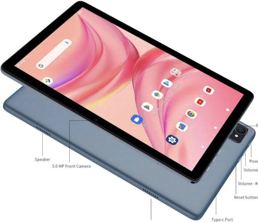 Планшет: Vasoun TAB 12 4G LTE 8 Ядер 10.1