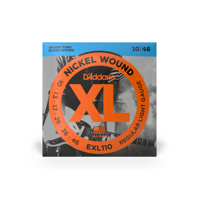 Струны для гитары D'Addario XL Nickel Wound Regular Light (10-46) (EXL110) Винница - изображение 1