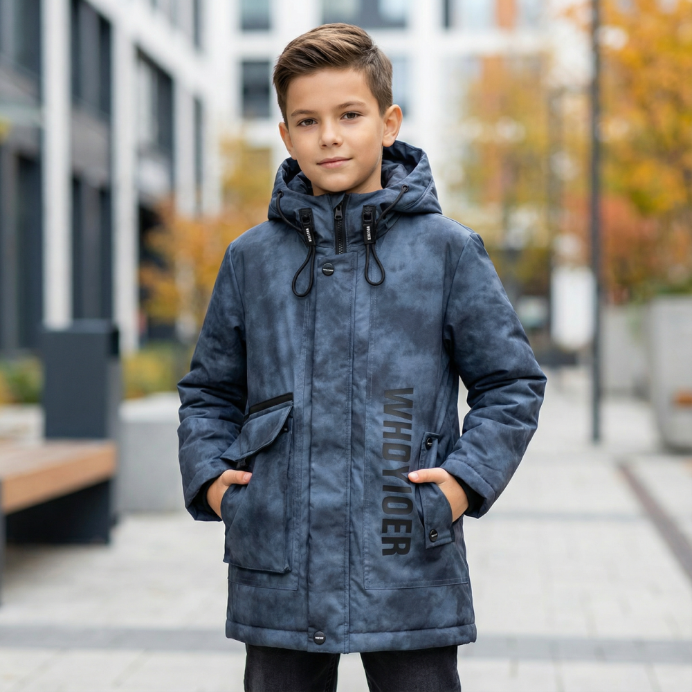 Демисезонная куртка варенка для мальчика подростка 140,146 Николаев - изображение 4