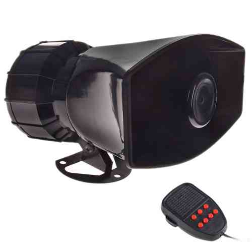 Сирена поліцейська CA-90105, 50W, 7 тонів, з мікрофоном Харків