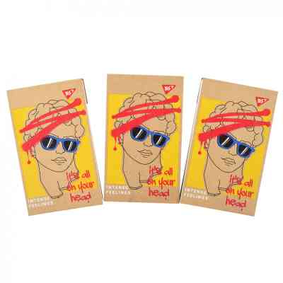 Блокнот Yes Intense feelings А7+ 80 аркушів клітинка (151919) Вінниця