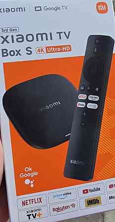 Новинка 2025! Тв приставка Xiaomi TV Box S (3rd Gen) Global MDZ-32-AA. Харків