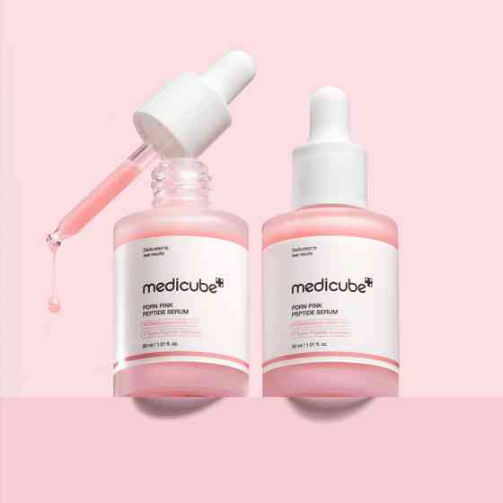Сыворотка омолаживающая с полинуклеотидами и пептидами PDRN Pink Peptide Serum Medicube 30 мл Киев