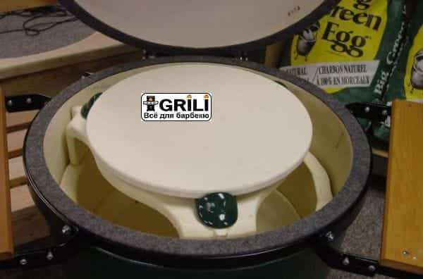 Пласка глиняна форма для випікання для М Big Green Egg (BSM / 401007) Код: 003126 Рівне - фото 2