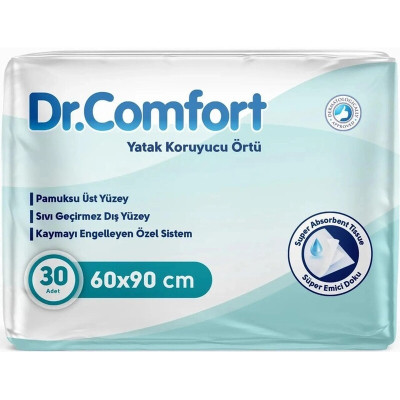 Пеленки для младенцев Dr.Comfort 90х60 см 30 шт (8680131202058) Винница - изображение 1