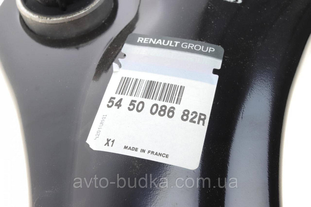 Важіль (ричаг) підвіски правий нижній передній 58мм на Renault Scenic III Original Renault 545008682R Новий Розділ - фото 3