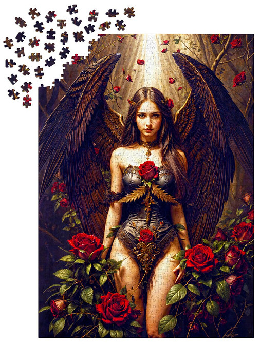 Пазл Темний ангел - Dark Angel (Enjoy-2170) Киев - изображение 4