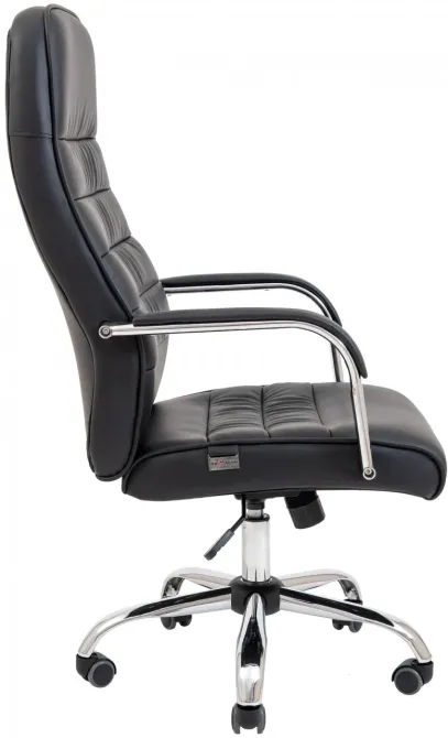 Офісне Крісло Керівника Richman Lion Хром М1 Tilt Чорний Київ - фото 3