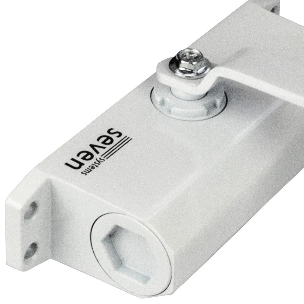 Доводчик дверей 40-65 кг SEVEN DC-7742 white Київ - фото 18