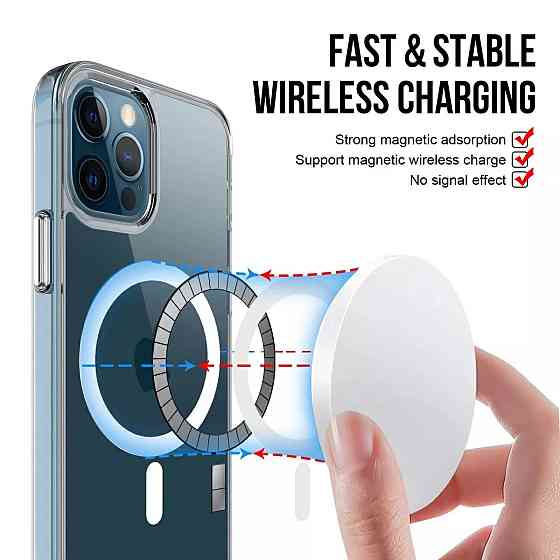 IPhone 11 pro прозрачный чехол магнит MagSafe Одесса