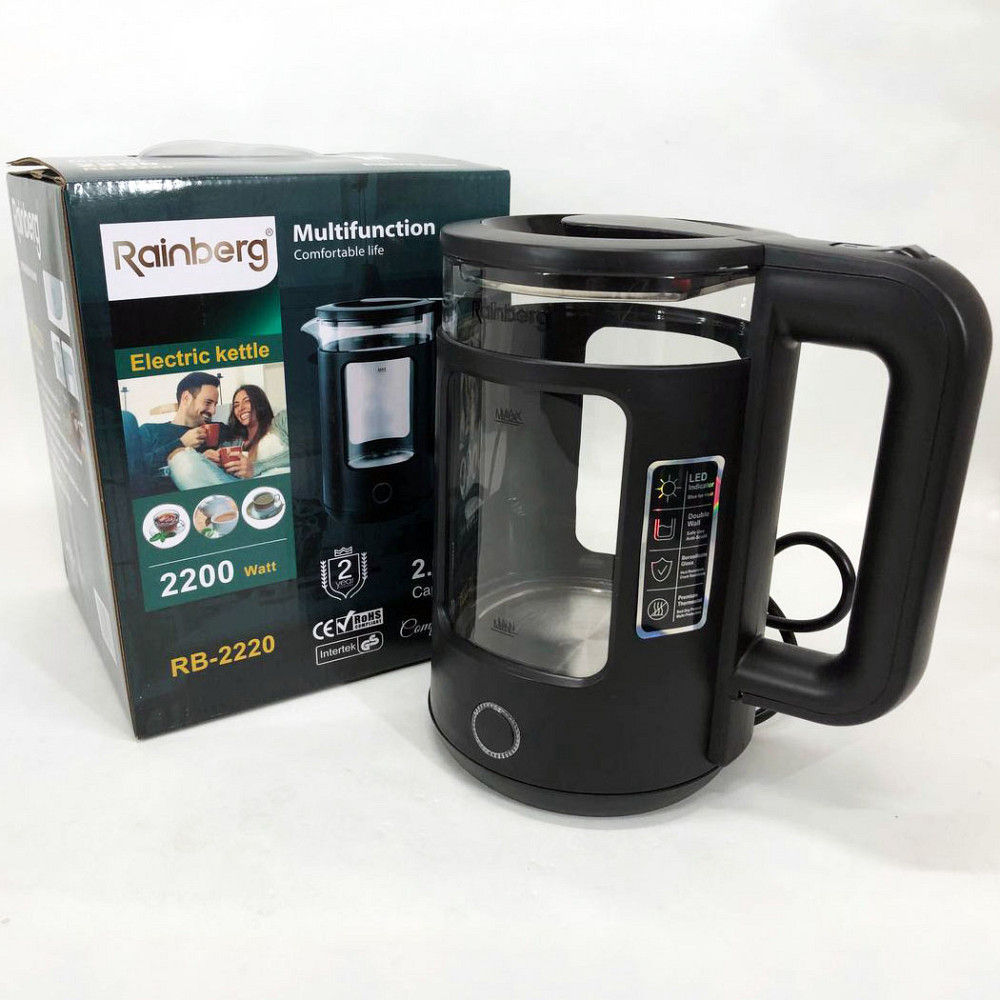 Електричний чайник з індикатором води, Електрочайник з автовідключенням при закипанні YT-98 Львів - фото 11