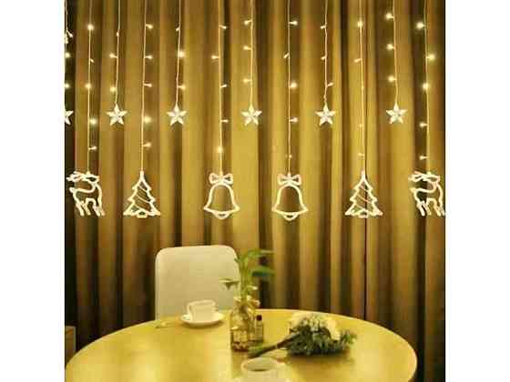 Гирлянда Фигурки 120LED 2.5*0.85м Christmas lights R92657 ТМ STENSON Киев