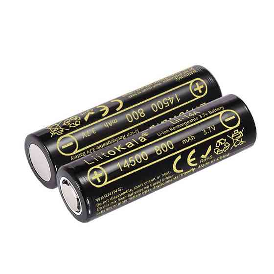 Акумулятор LiitoKala Lii-14A 14500 800mah battery Київ