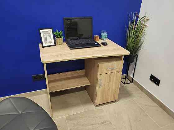 Стол письменный Ровесник 89х55 см - Дуб Самоа Львов