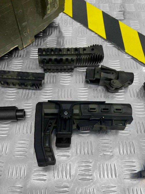 Набор приклад телескопический олива Одесса - изображение 8