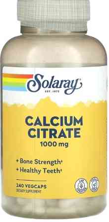 Кальций цитрат Solaray Calcium Citrate 1000mg 240 vcaps Киев