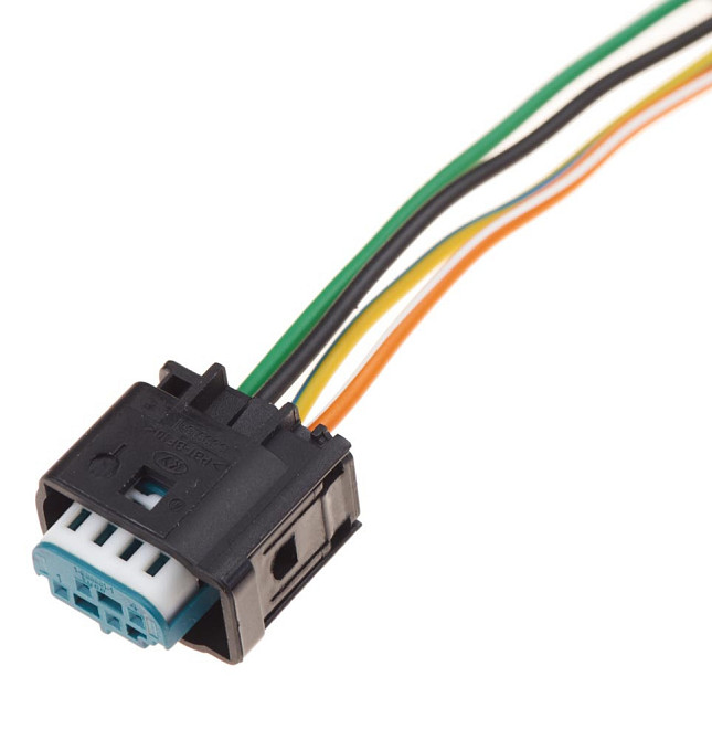 Разъем коннектор с проводом, 4-кон., 968913-1, 968981-1, TE Германия универс., Моторный BMW 47662 Киев - изображение 1