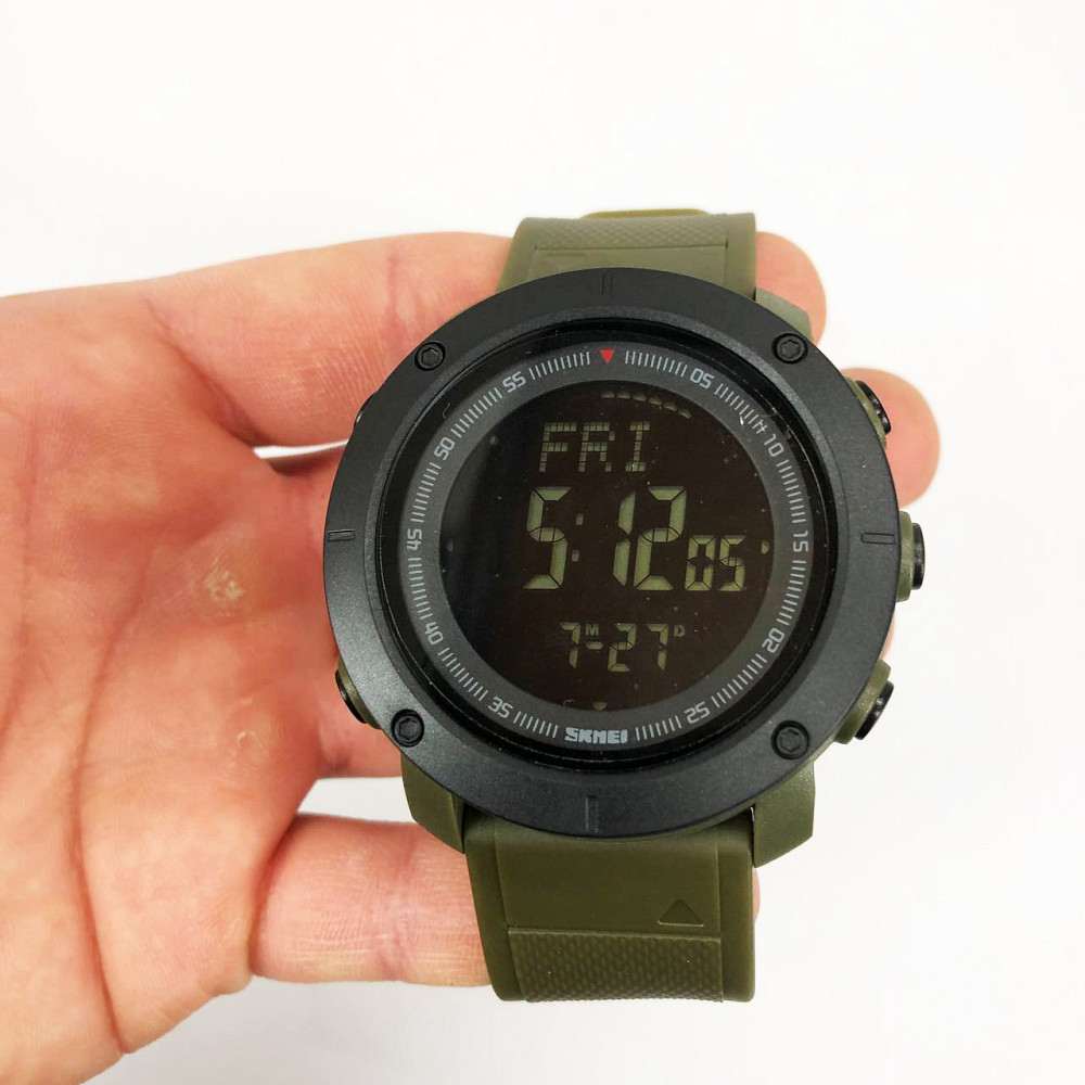 Стильний тактичний годинник для чоловіка SKMEI, Армійський годинник топ армійський скмей EF-39 Львів - фото 11