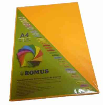 Папір Romus A4 80 г/м2 100c, orange neon (R50690) Вінниця