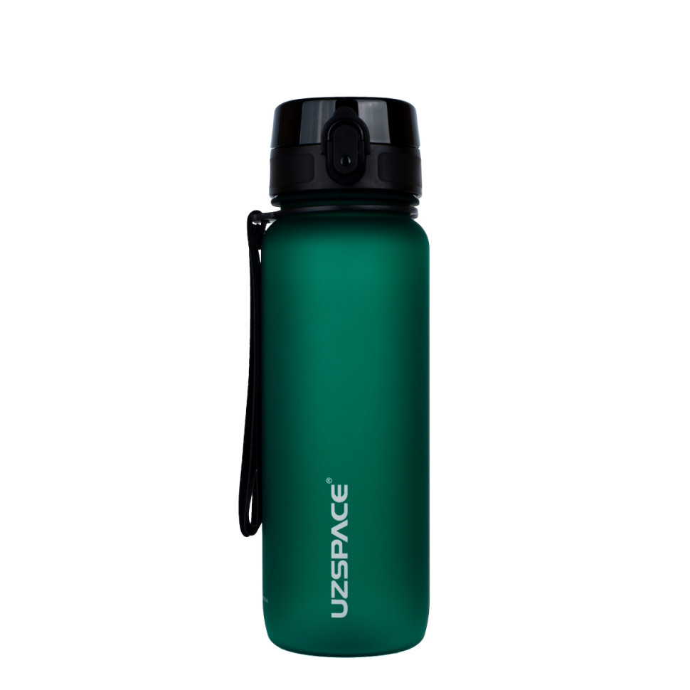 Пляшка для води UZSPACE 3053(Dark-Green) 800 мл, темно-зелена Вінниця - фото 1