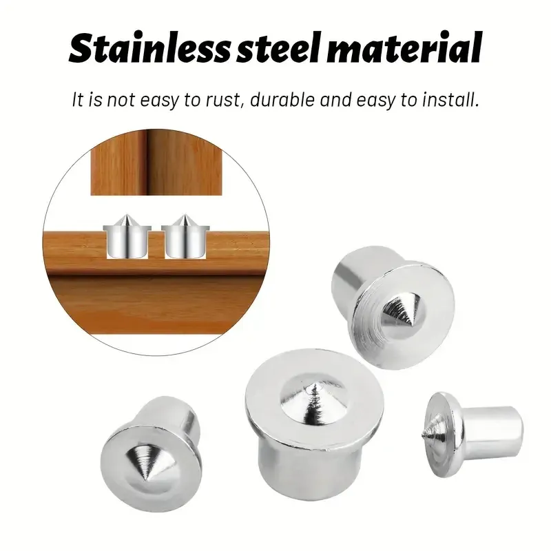 Набор шкантовых разметчиков 8 шт (6/8/10/12 мм), стальные метчики для точной разметки отверстий Киев - изображение 8