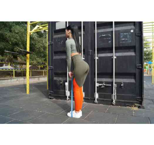 Фітнес резинка PowerPlay 4114 Heavy Medium Синя (500*50*1.0мм) Луцк