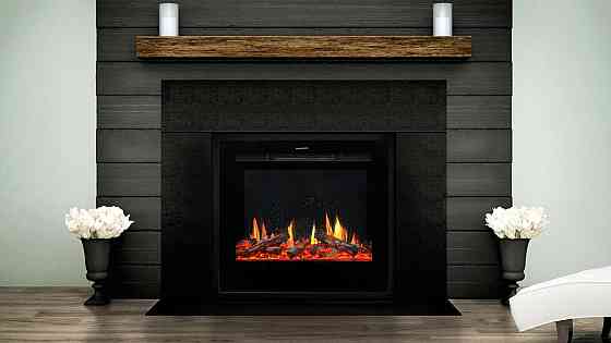 Електрокамін Royal V-Art 25 з обігрівом та LED-імітацією полумʼя Київ