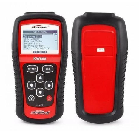 Тестер для діагностики автомобілів Konnwei KW808 OBD II/EOBD, Тестер діагностика, EW-765 Автомобільний сканер Київ - фото 8