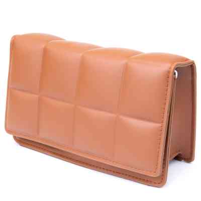 Сумка Vintage Горизонтальна м'яка зі шкірозамінника Коричнева (sale_14909) Вінниця