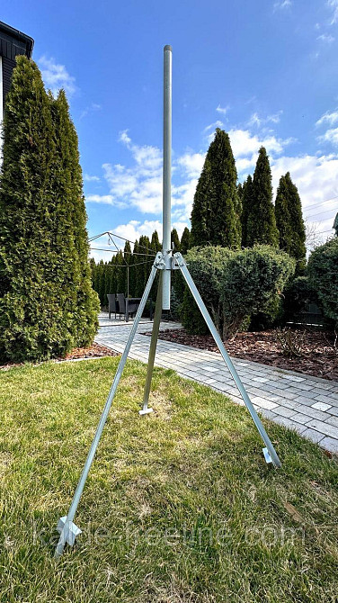 Тринога Presto-PS для дощувачів із зовнішнім різьбленням 1 дюйм, висота 100-140 см (14025) Харків - фото 9