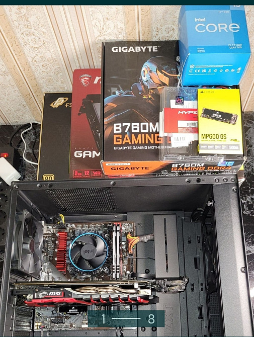 Ігровий системний блок: i3-12100F & GTX 1060 & NZXT H500 & SSD M2 500Gb. Київ - фото 1