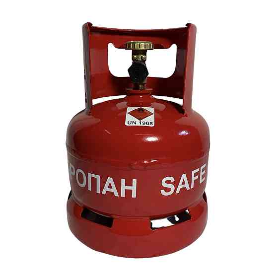 Металевий газовий балон  5 л та   плитки 1  конф. КОМПЛЕКТ  CАVAGNA Італія Київ