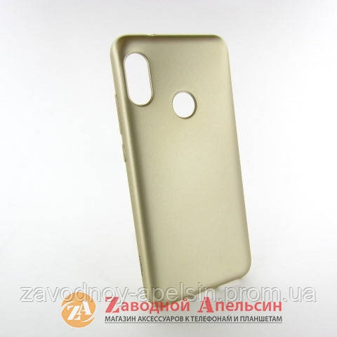 Xiaomi Redmi 6 pro Mi A2 lite защитный чехол Rock gold Одесса - изображение 1