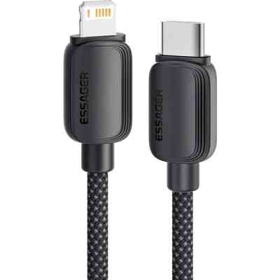 Дата кабель USB-C to Lightning 2.0m 20W black Essager (EXCTL-WLA01-P) Вінниця